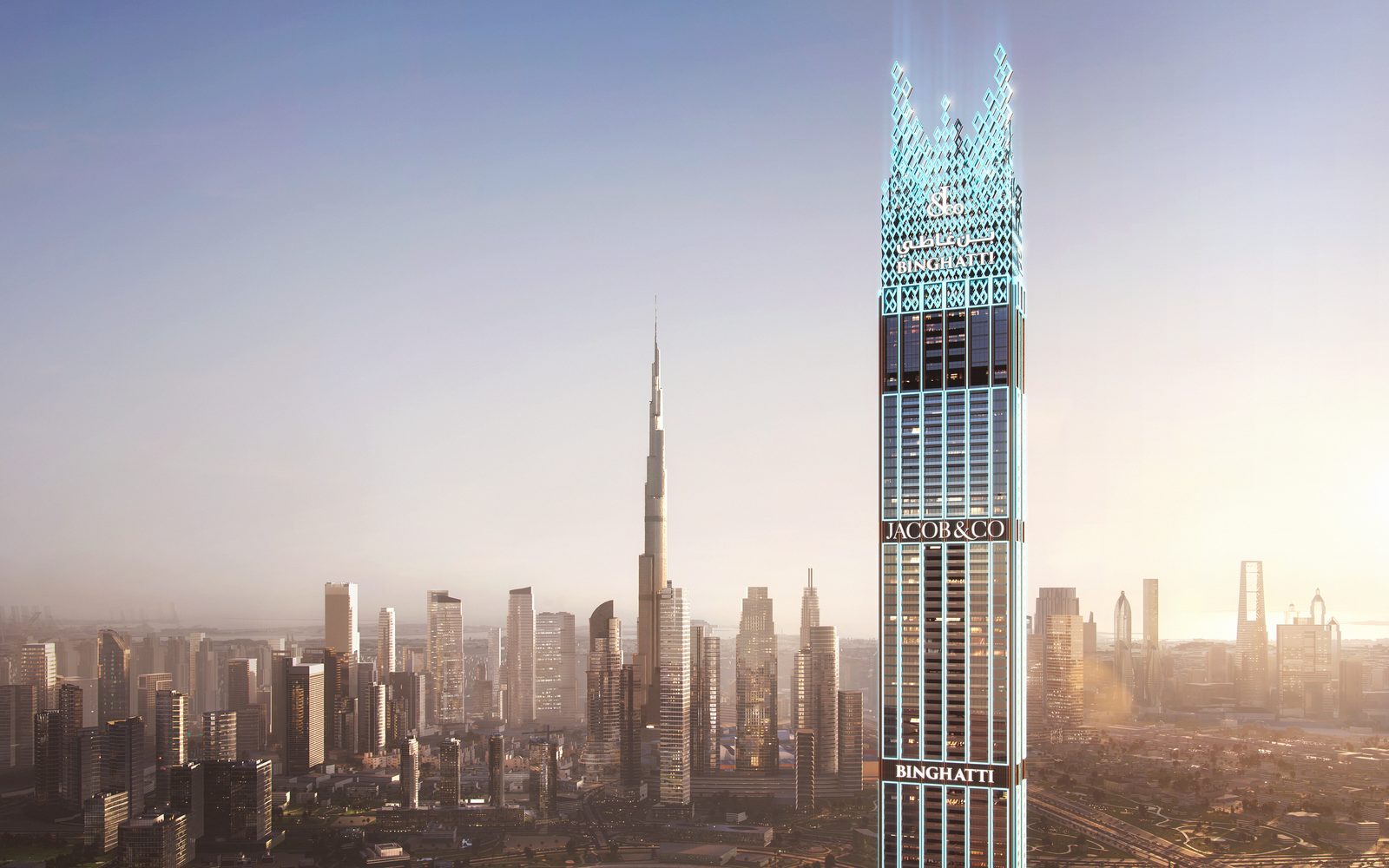 Burj Binghatti Jacob & Co — Exterior