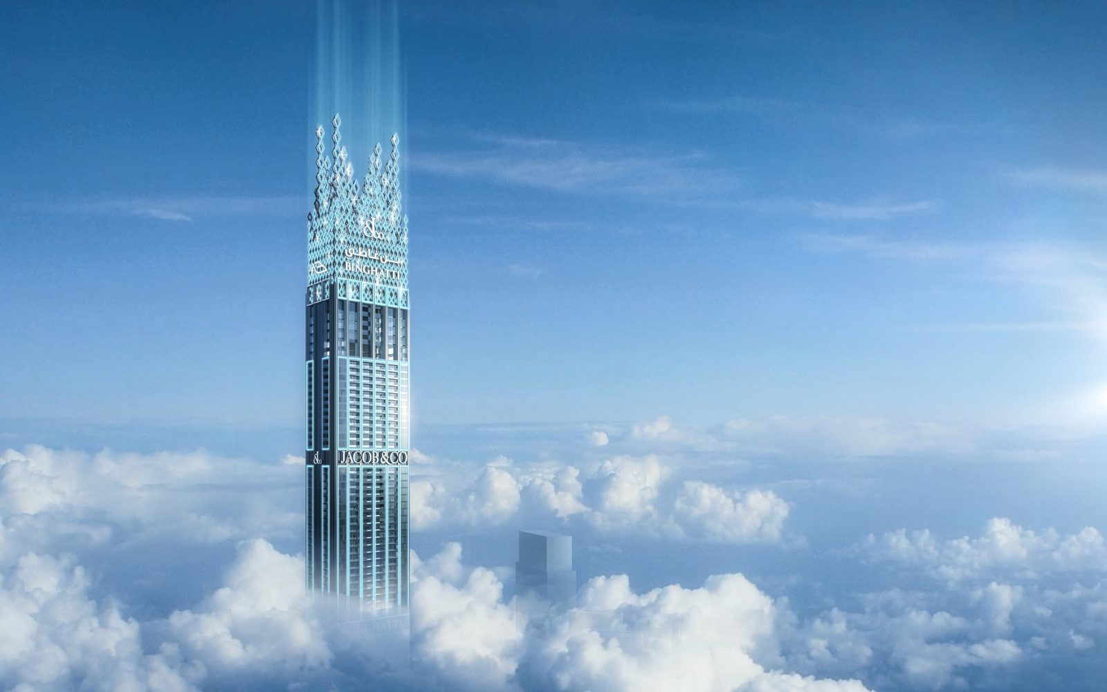 Burj Binghatti Jacob & Co — Exterior