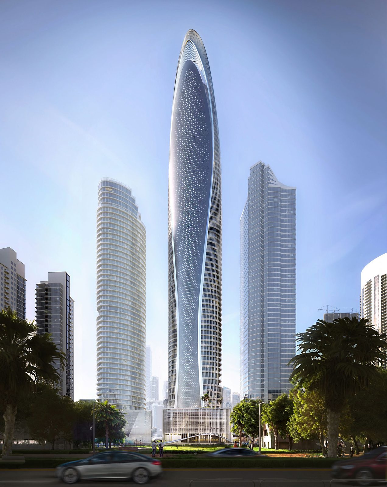 Mercedes-Benz Places | Binghatti — Фасад