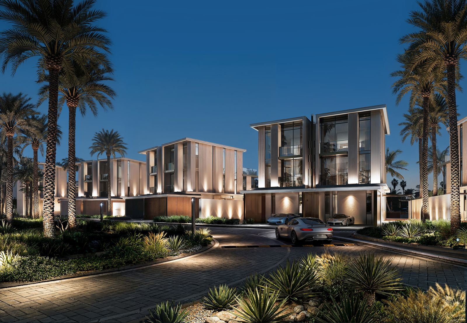 Tilal Binghatti — Villa al atardecer