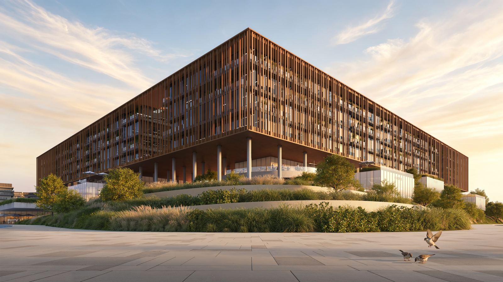 The Yards Plaza — Фасад